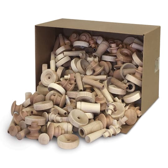 Creativity Street® Natural Wood Turnings Set